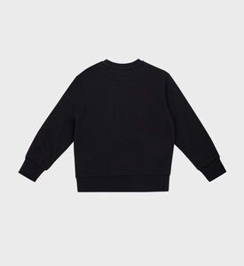 سويت شيرت قطني بطبعة شعار الجرافيك