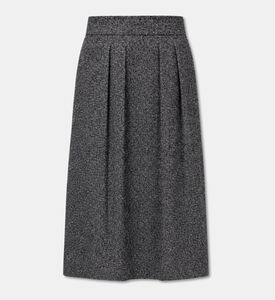 Luisa Spagnoli Falar Textured A-line Midi Skirt, Packshot View