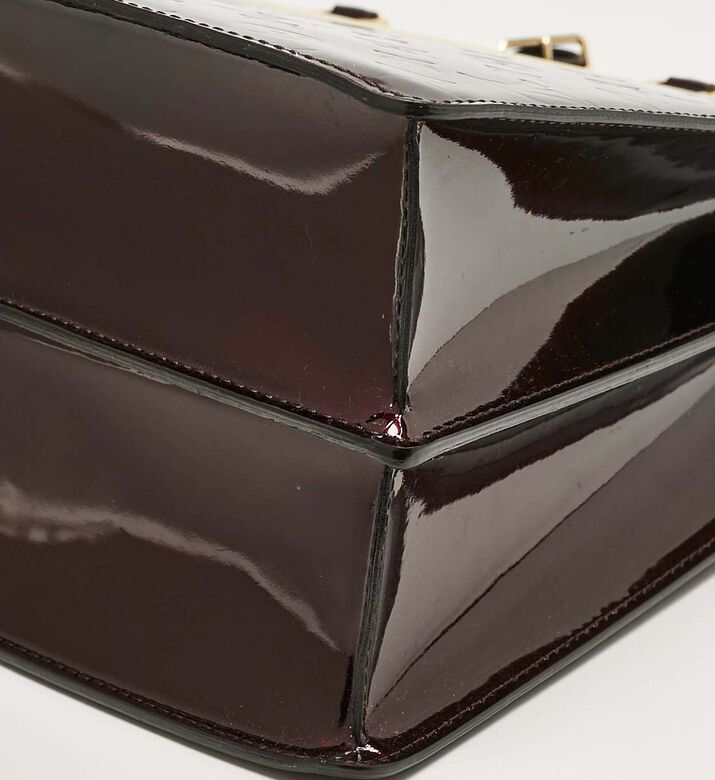 Louis Vuitton Amarante Monogram Vernis Deesse Gm Bag Preowned