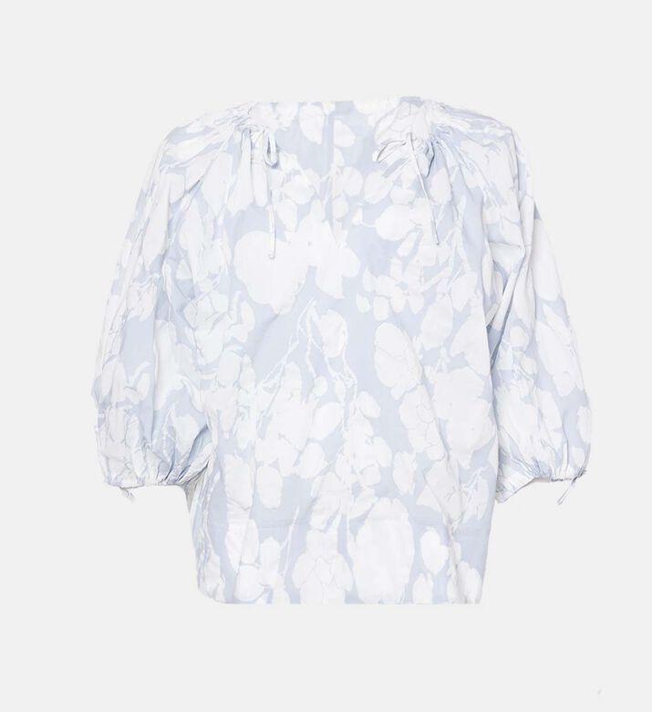 Samatera Printed Loose-fit Blouse