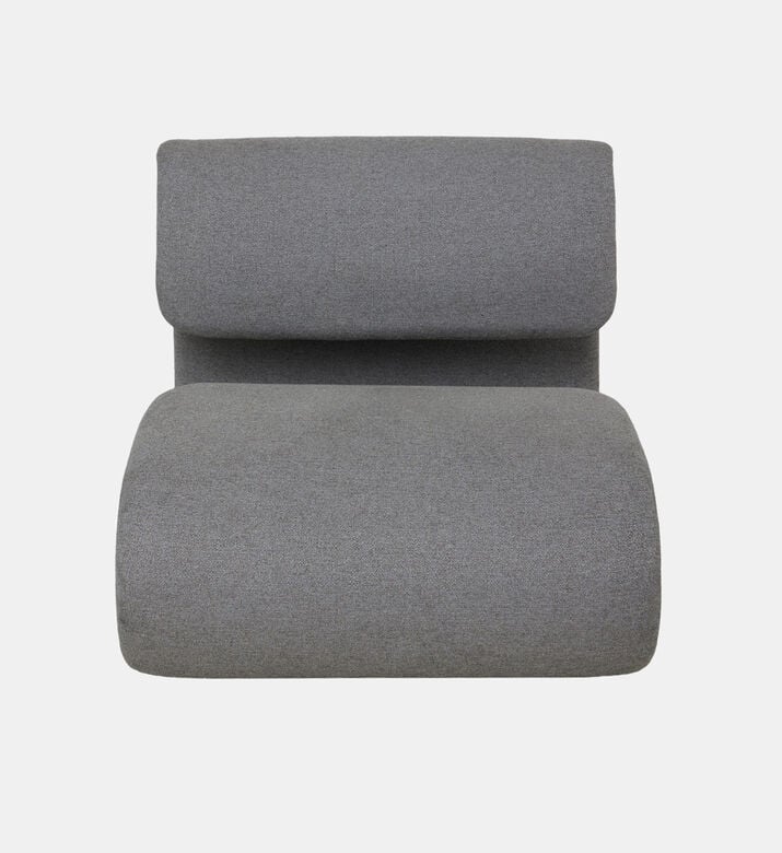 Dan Form Dubna Boucle Fabric Lounge Chair, Taupe, Packshot View Dan Form Dubna Boucle Fabric Lounge Chair, Taupe, Packshot View