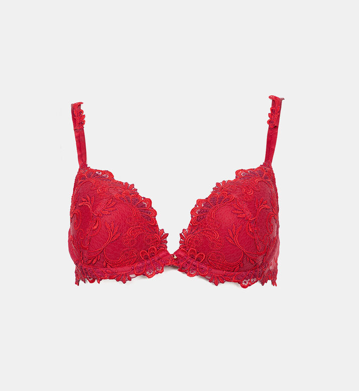 Floral Push-up Bra
