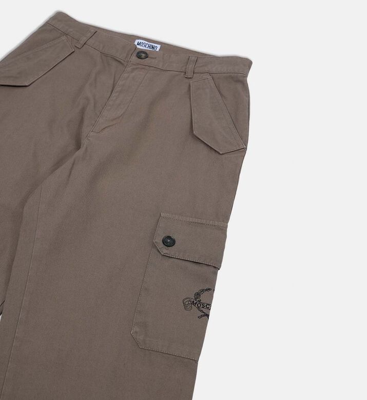 Moschino BKT Elasticated Waistband Cargo Joggers, Packshot View Moschino BKT Elasticated Waistband Cargo Joggers, Packshot View