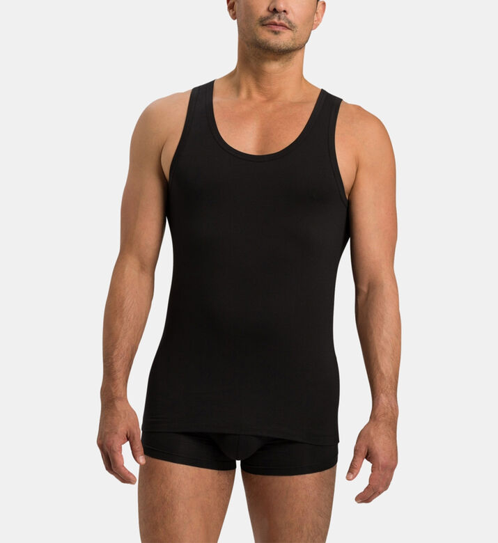 بلوزة بدون أكمام من قطن فاخر