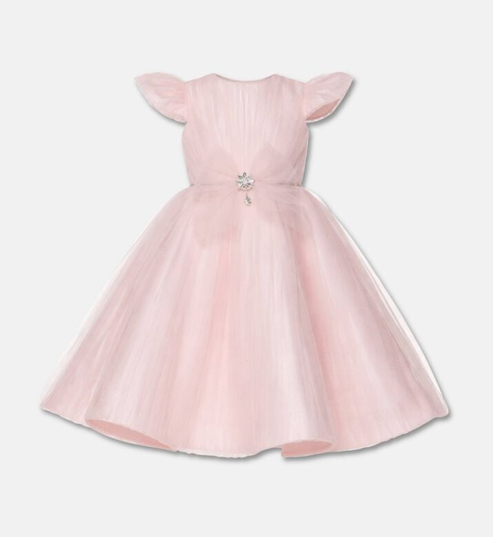 Lelyte Butterfly Lace Tulle Dress, Packshot View