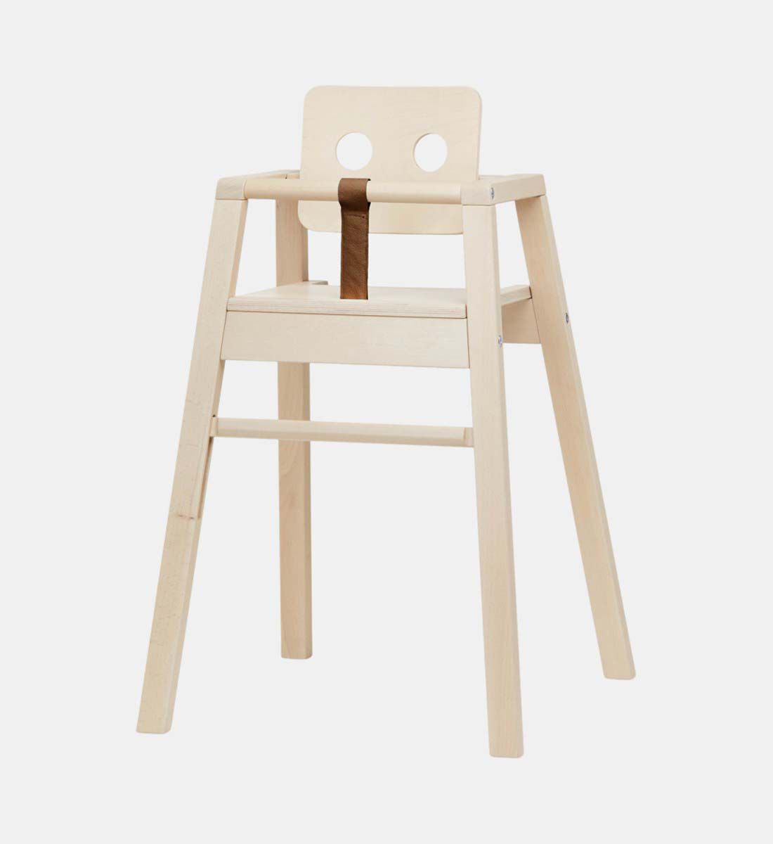 Oak high chair hot sale