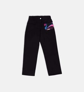 Jacquard Flap Pocket Trousers