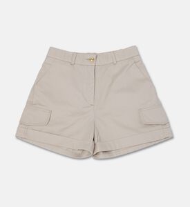 Givenchy Light Gabardine Twisted Seam Shorts, Packshot View