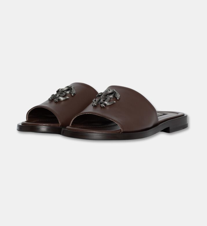 Roberto Cavalli Shoes Slipper, Brown, Eu-40, Packshot View