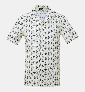 قميص ميرفلو مستقيم بطبعة توليب