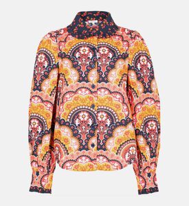 Fall Winter Mix Cotton Printed Shirt