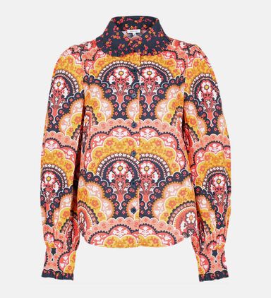 Fall Winter Mix Cotton Printed Shirt