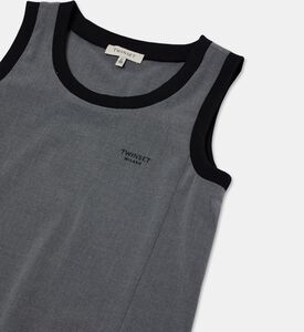 Twinset Sleeveless Pleated Knitted Dress, Packshot View