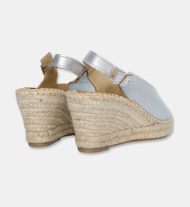 Salvi Shoes Wdg Sndl, Silver, Eu-36, Packshot View