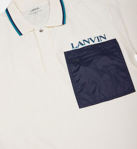 قميص بولو بيكيه بخامة متباينة