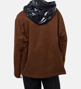 Plan C Multi Pockets Long-sleeve Coat, Model View