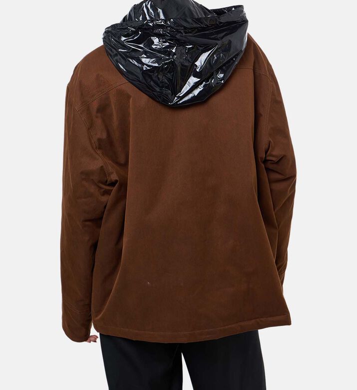 Plan C Multi Pockets Long-sleeve Coat, Model View