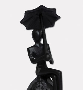 Home Deco and More Lady Umbrella Figurine Sculpture, Packshot View