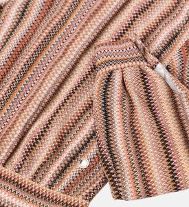 Chevron Knit Zigzag Pattern Dress