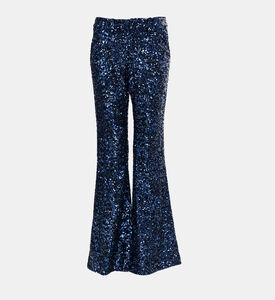 Prevy Sequin Flared Pants
