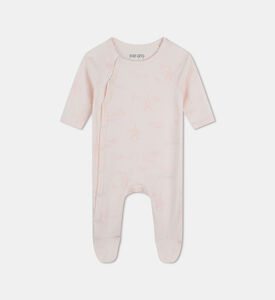 بيجامة بطبعة علامة تجارية على كاملها