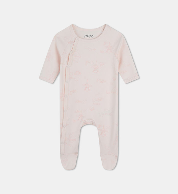 All-over Branded Print Pajamas