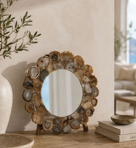 Home Deco and More Tiffany Stones Frame Mirror, Packshot View