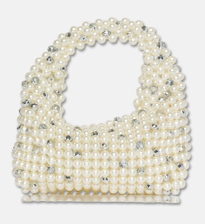 0711 Tbilisi Jodie Open Top Medium Tote Bag, Silver, Packshot View