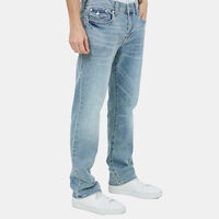 Five-pockets Raw Denim Pants