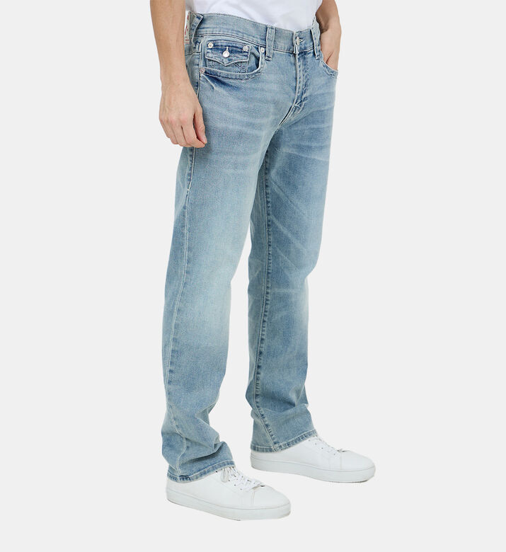 Five-pockets Raw Denim Pants