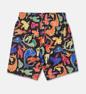 Marni Animal-print Elastic Waistband Shorts, Packshot View