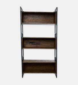 Home Deco and More Judy Pine Wood Half Shelf, Packshot View