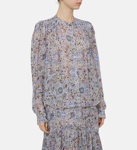 بلوزة نويلين بنقشة أزهار