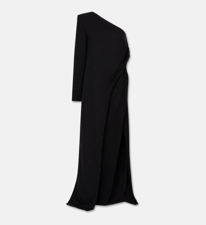 Camilla and Marc Asymmetric Long Evening Dress, Packshot View