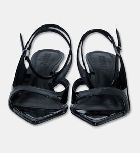 Schutz Patent Strap Kitten-heel Sandals, Packshot View