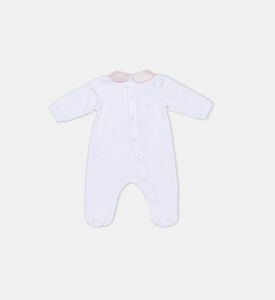 Bow Bear Dungaree 3-piece Set