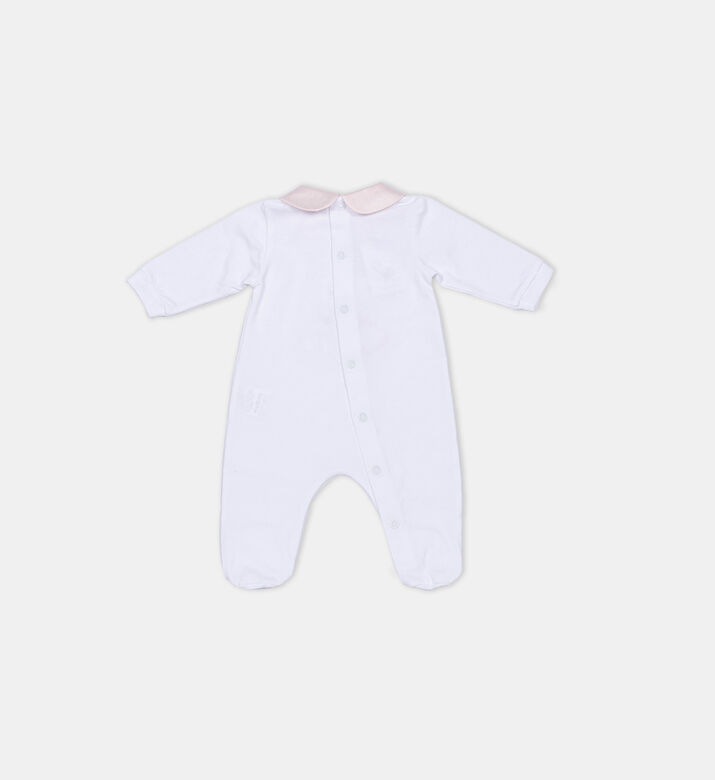 Bow Bear Dungaree 3-piece Set