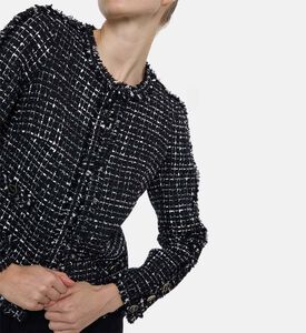 Weill Tweed Long-sleeve Jacket, Model View