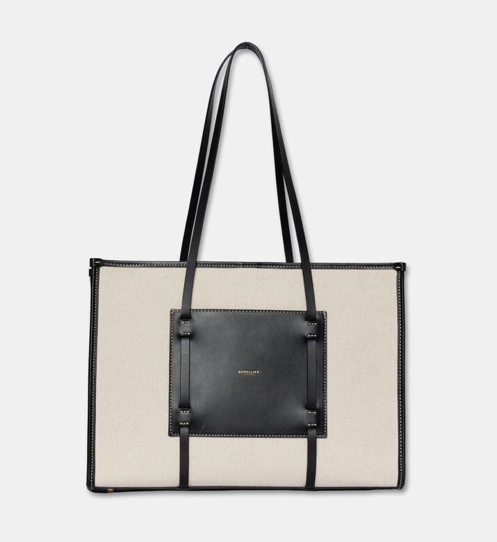 Demellier Large Capri Natural Raffia Bag, Packshot View