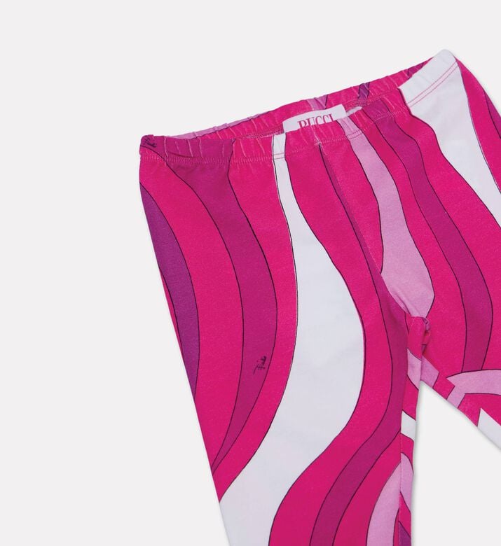 Emilio Pucci Abstract-print Biker Shorts, Packshot View