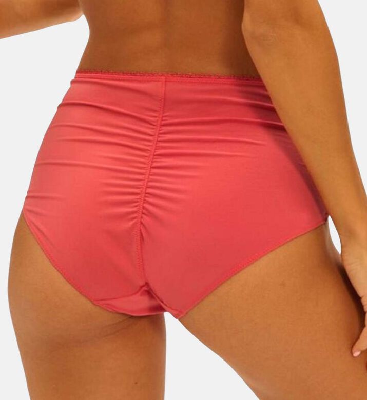 Embroidered High-rise Retro Brief Embroidered High-rise Retro Brief