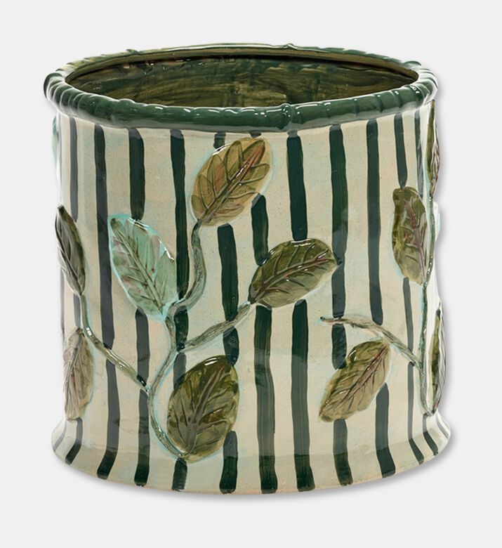 Serax Green Beige Flower Pot 11, Packshot View