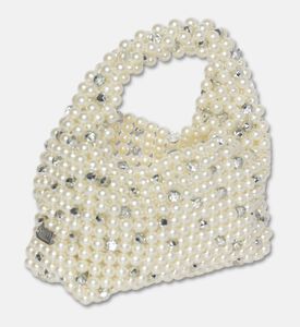 0711 Tbilisi Jodie Open Top Medium Tote Bag, Silver, Packshot View