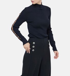 Fitted Ribbed Knitted Shirt Fitted Ribbed Knitted Shirt