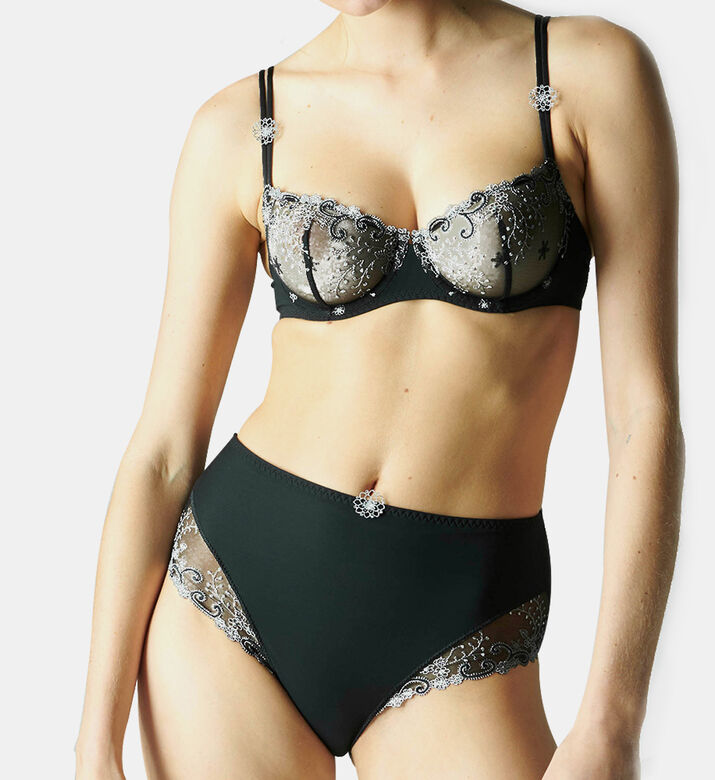 Lace-inserts Mid-rise Retro Brief Lace-inserts Mid-rise Retro Brief