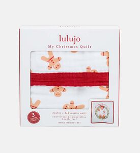 لحاف عيد الميلاد مزدوج 100 سم × 100 سم