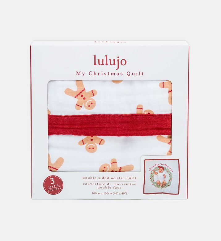 لحاف عيد الميلاد مزدوج 100 سم × 100 سم