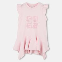 Embroidered Applique Cotton Interlock Dress