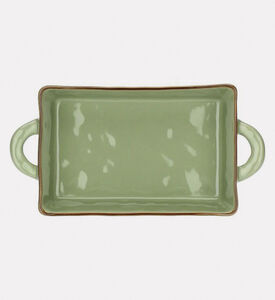 Thun Concerto Verde Oliva Baking Dish, Green, S, Packshot View