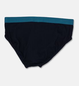 Emporio Armani Elastic Logo Waistband Briefs Set, Black, Xxl, Packshot View